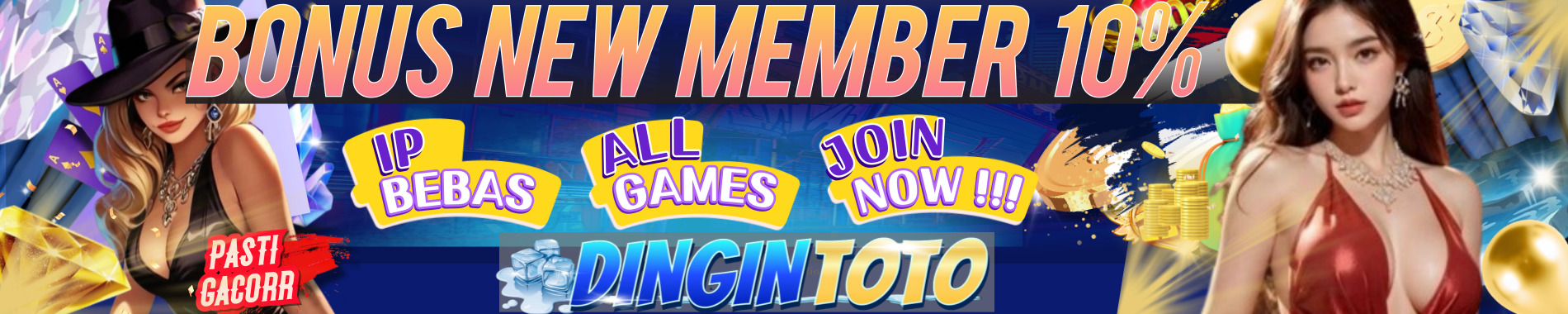 NEW MEMBER 10% DINGINTOTO